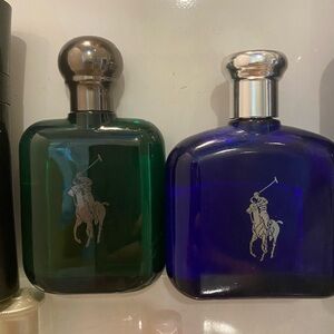 Almost full Polo cologne blue